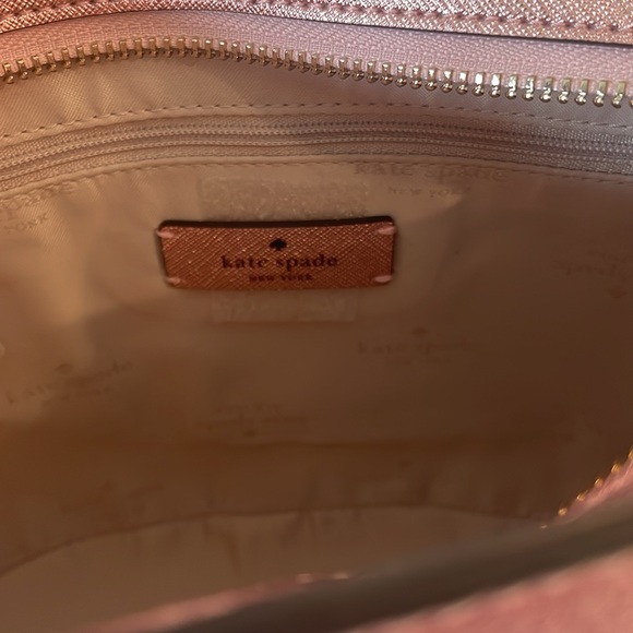 Kate Spade Glimmer Satchel W/Detachable Crossbody/Shoulder Strap, Mitten Pink. - Picture 5 of 7